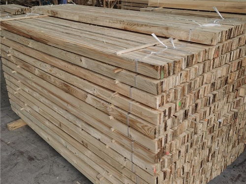 鎮江新明洲松木托盤料 包裝專用木方 木材加工廠