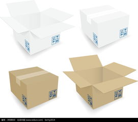 免費矢量EPS包裝箱素材下載指南 紅動網與包裝材料加工介紹